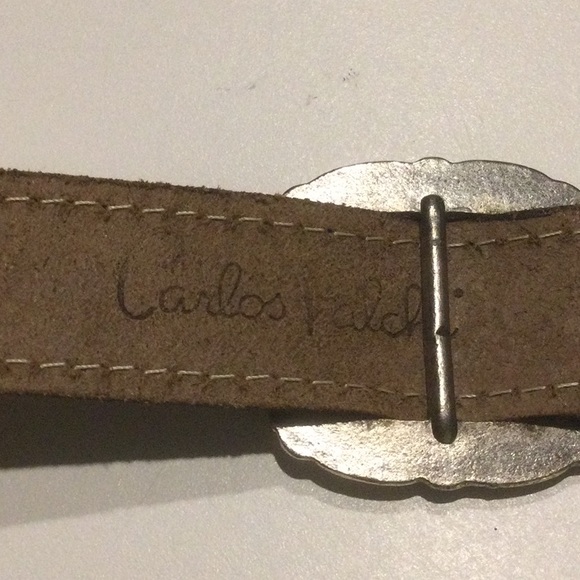 Handmade “Carlos Falchi” Belt - Picture 6 of 7